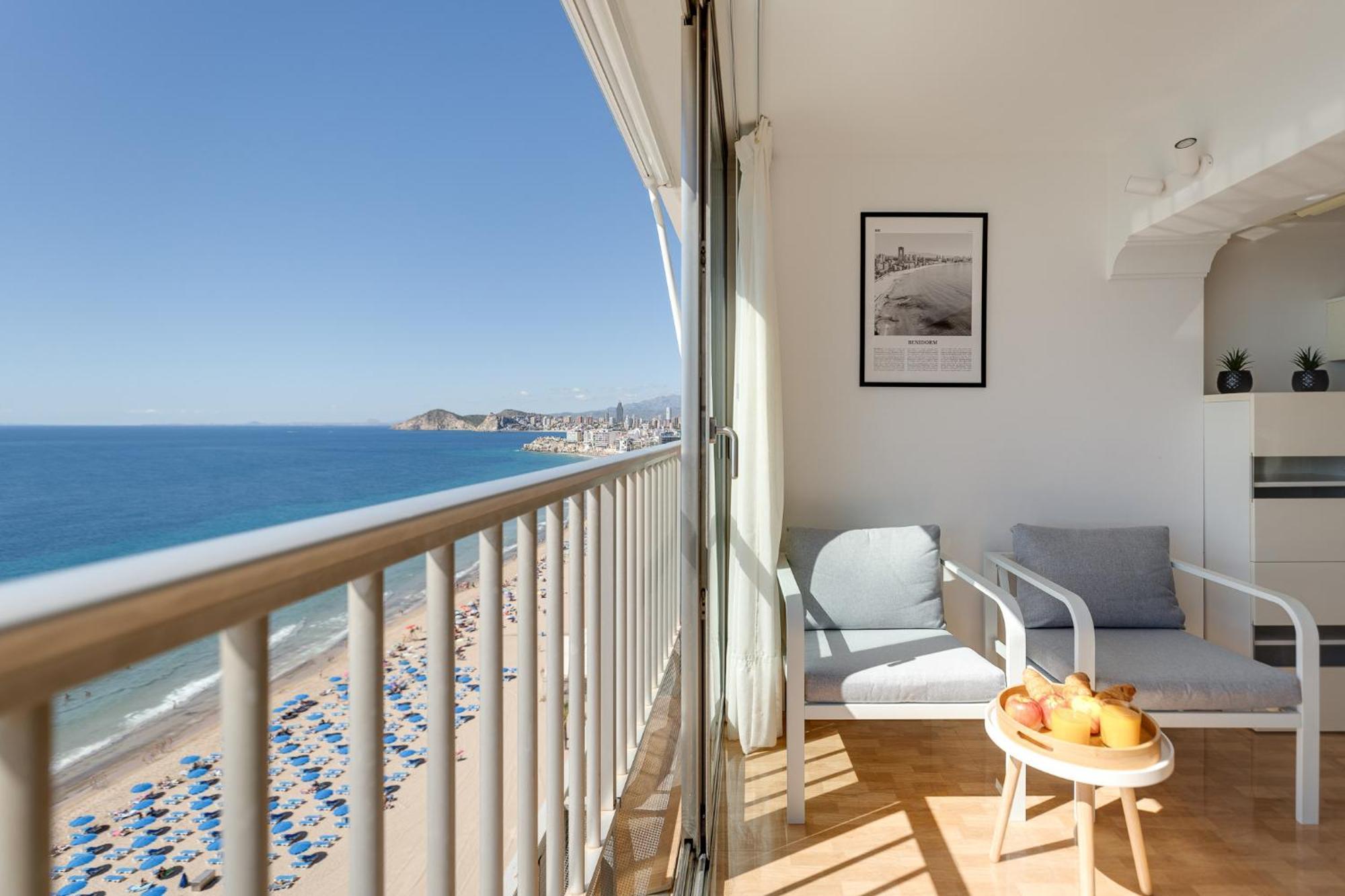 Frontline Panorama Penthouse Tormaraya Levante Benidorm Esterno foto