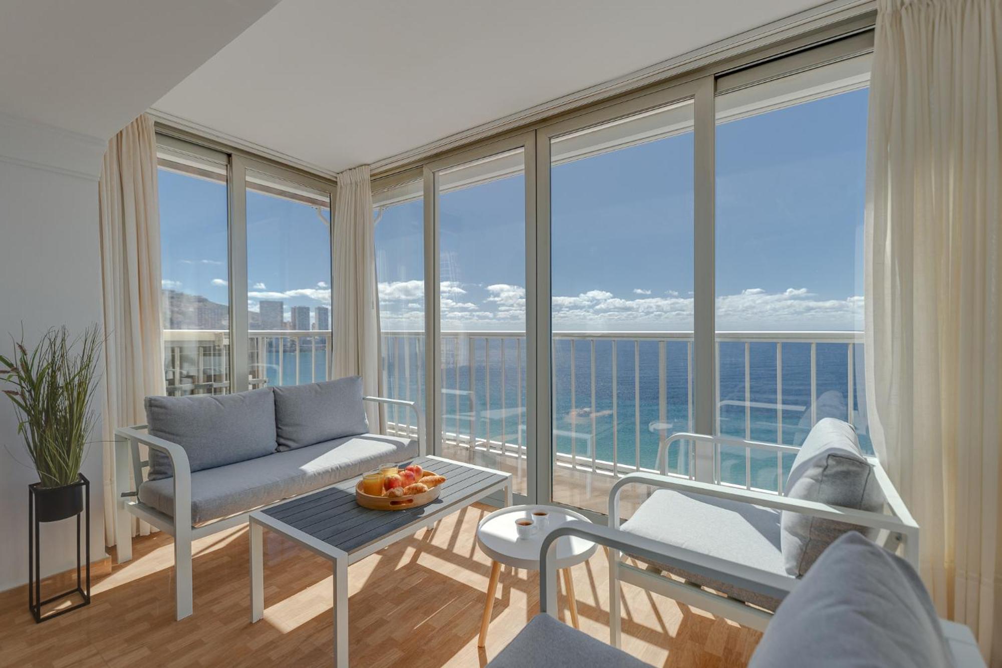 Frontline Panorama Penthouse Tormaraya Levante Benidorm Esterno foto